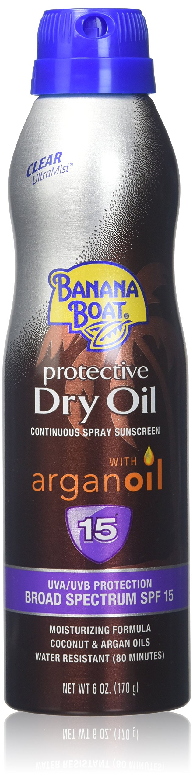 Banana Boat UltraMist Protective Dry Oil Spray SPF 15 Sunscreen 6 Ounce Beauty & Personal Care Banana Boat