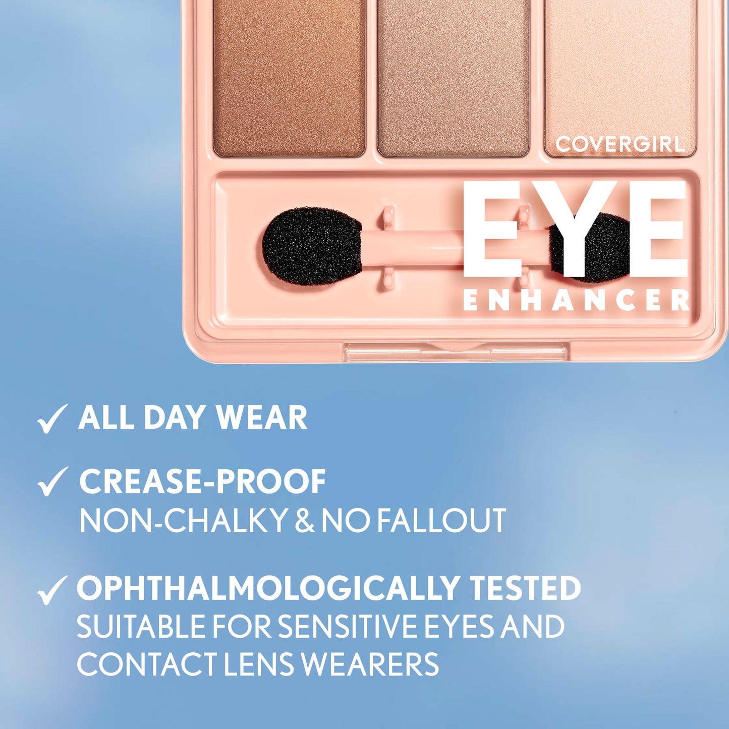 Covergirl Eye Enhancers Eyeshadow Kit, Shimmering Sands, 3 Colors Beauty and Personal Care COVERGIRL