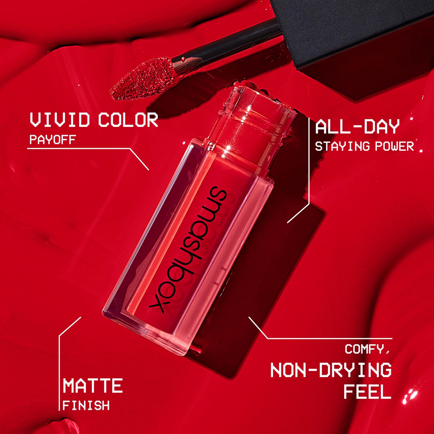 Smashbox Always On Longwear Matte Liquid Lipstick| Long Lasting, Waterproof + Non-Drying, 0.13 Fl Oz,Miss Conduct Beauty & Personal Care Smashbox