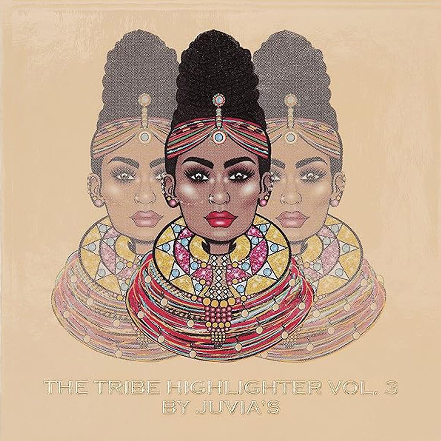 Juvia's Place - Tribe Highlighter Vol. 3 - Glow Highlighter Face Makeup Powder - Shimmering Glow Finish perfect for cheekbones, Radiant Mineral Beauty & Personal Care Juvia's Place