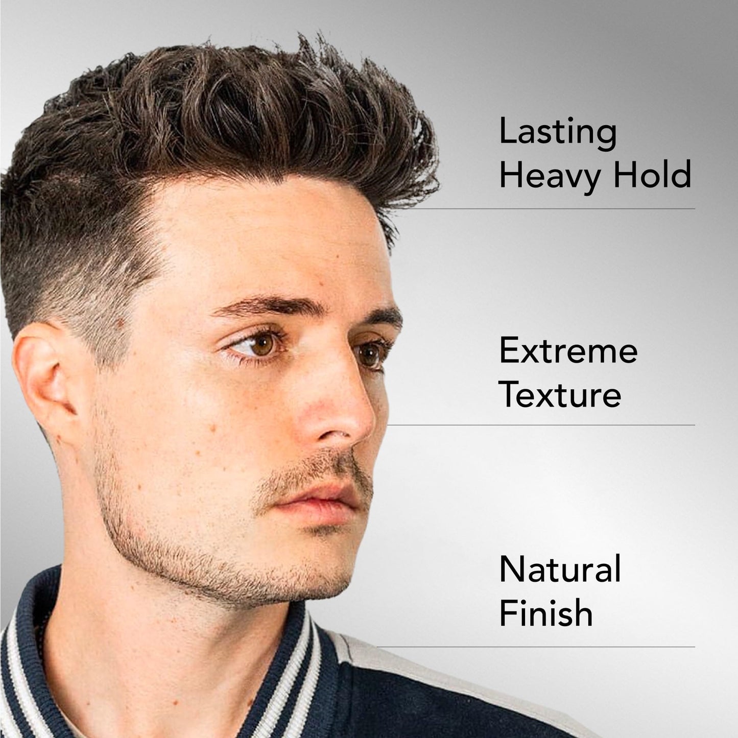 BLUMAAN Heavy Hold Clay - Men's Extra Strong Hold Hair Clay Creates Texture and Volume (2.5 oz) - Natural Matte Finish with Organic Oils - Controls Beauty & Personal Care BluMaan