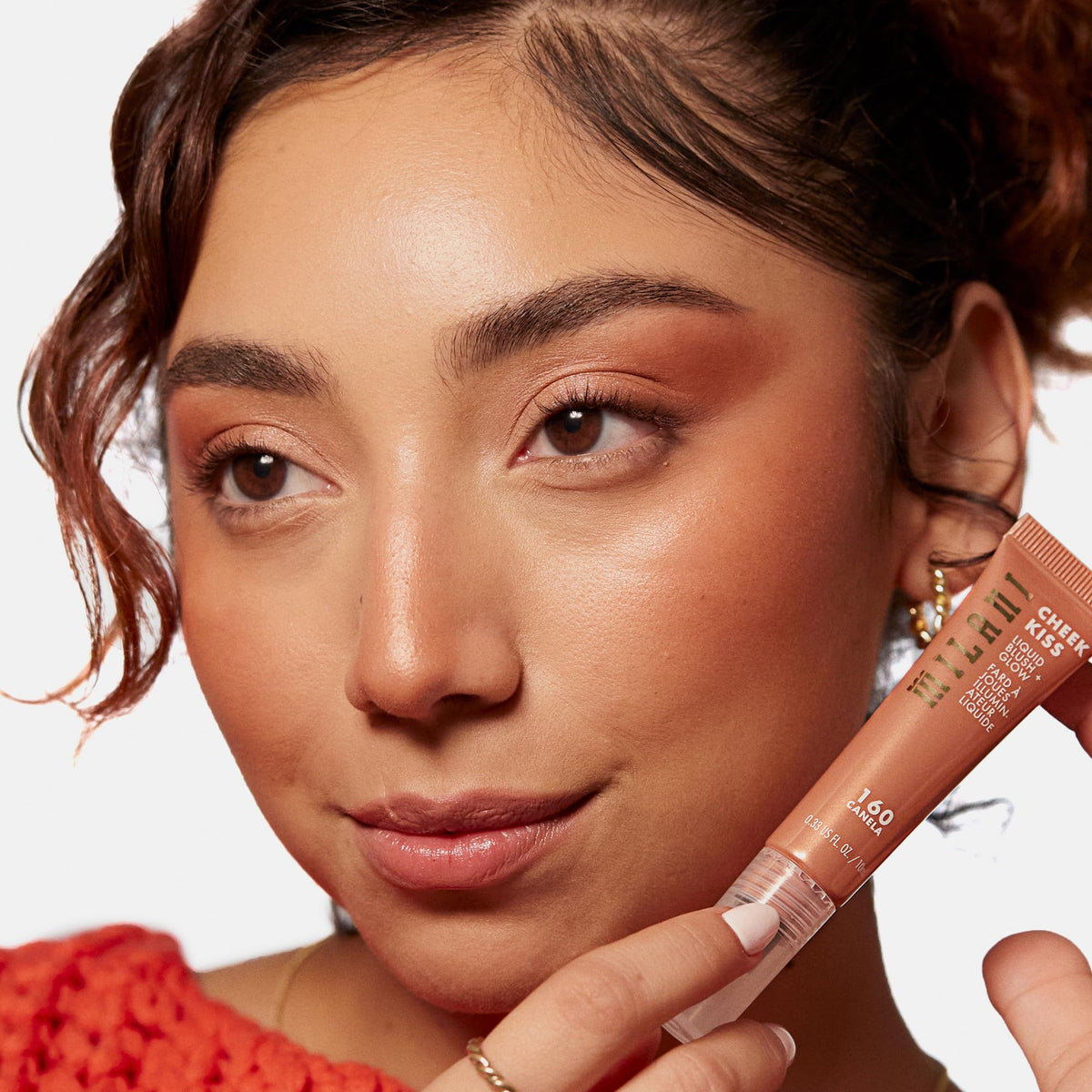 Milani Cheek Kiss Blush + Glow, Liquid Blush and Highlighter - Canela