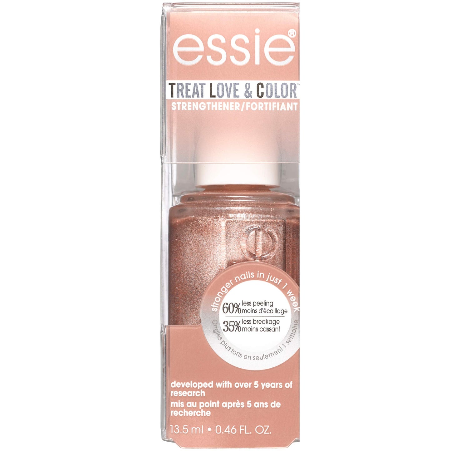 essie Treat Love & Color Nail Polish For Normal To Dry/Brittle Nails, Keen On Sheen, 0.46 fl. oz. Beauty & Personal Care essie
