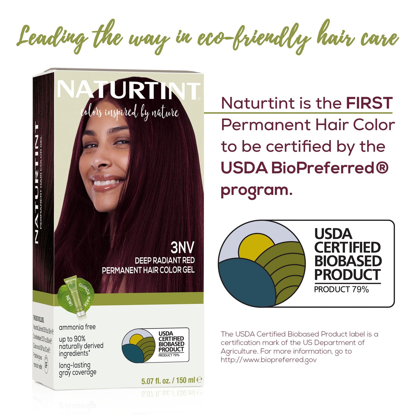 Naturtint 3NV Radiant Red Permanent Hair Color (Pack of 1), Ammonia Free, Vegan, Cruelty Free, up to 100% Gray Coverage, Long Lasting Results Beauty & Personal Care Naturtint