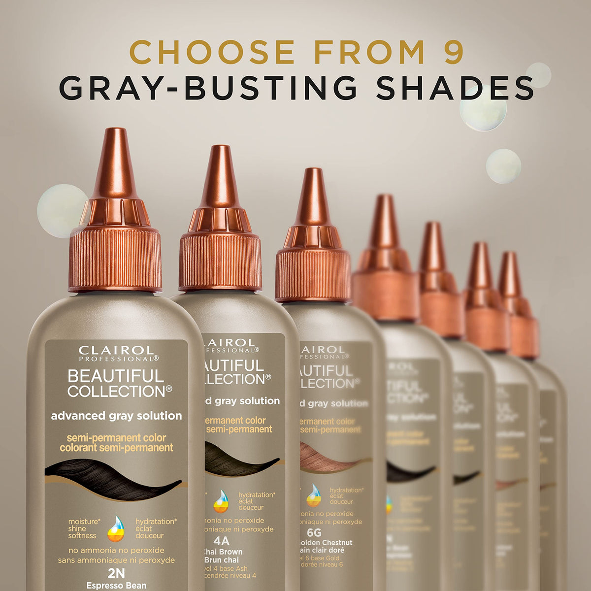 Clairol Professional Beautiful Collection Advanced Gray Solutions, 1A Midnight Black, 3 oz. - Packaging May Vary Beauty & Personal Care Clairol Professional