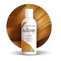 Adore Semi Permanent Hair Color (030 Ginger) | Vegan & Cruelty-Free Orange Hair Dye | No Ammonia, No Peroxide, No Alcohol | 4 Fl Oz Beauty & Personal Care Adore