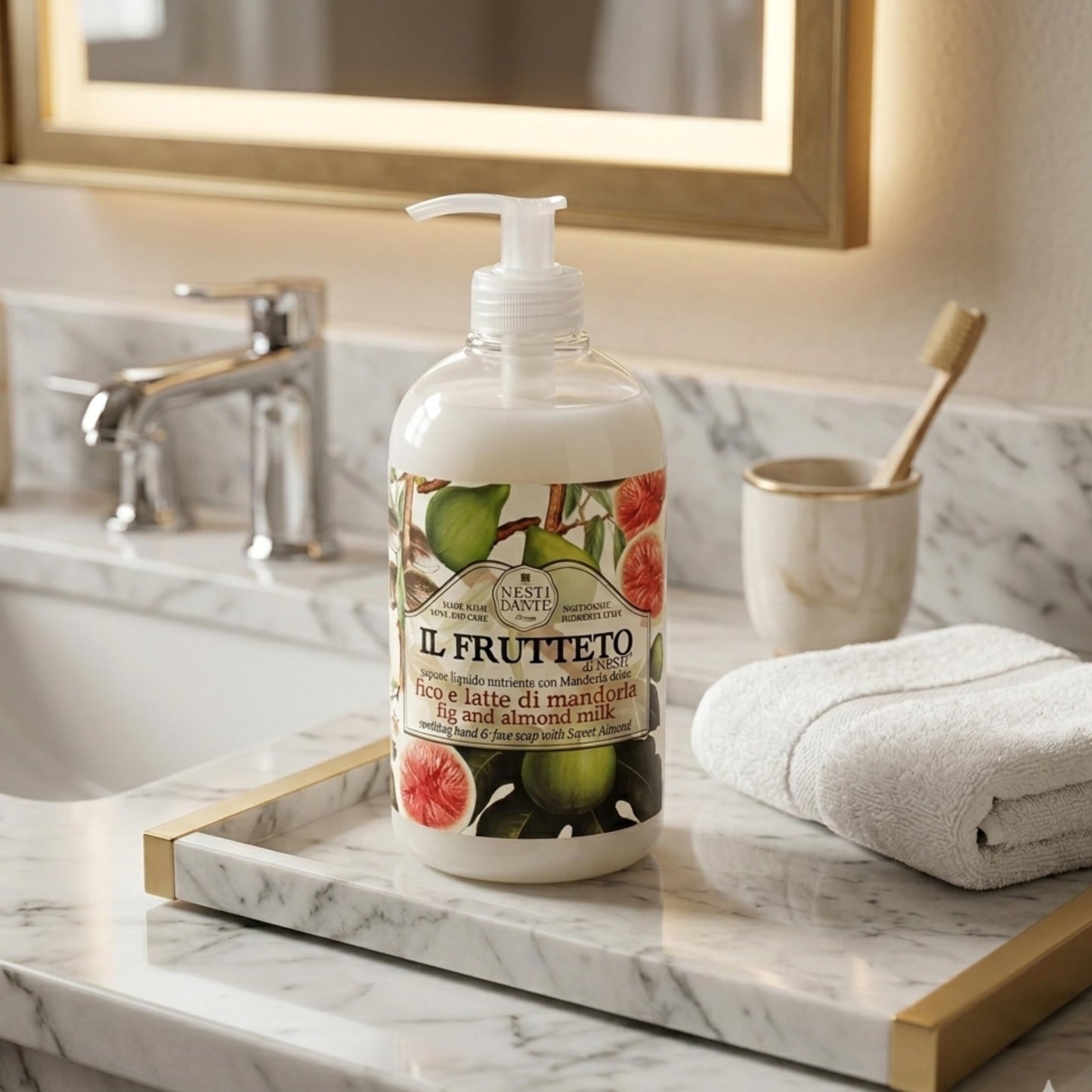 NESTI DANTE Il Frutteto Fig and Almond Milk, Liquid Soap 500 ml Beauty & Personal Care Nesti Dante
