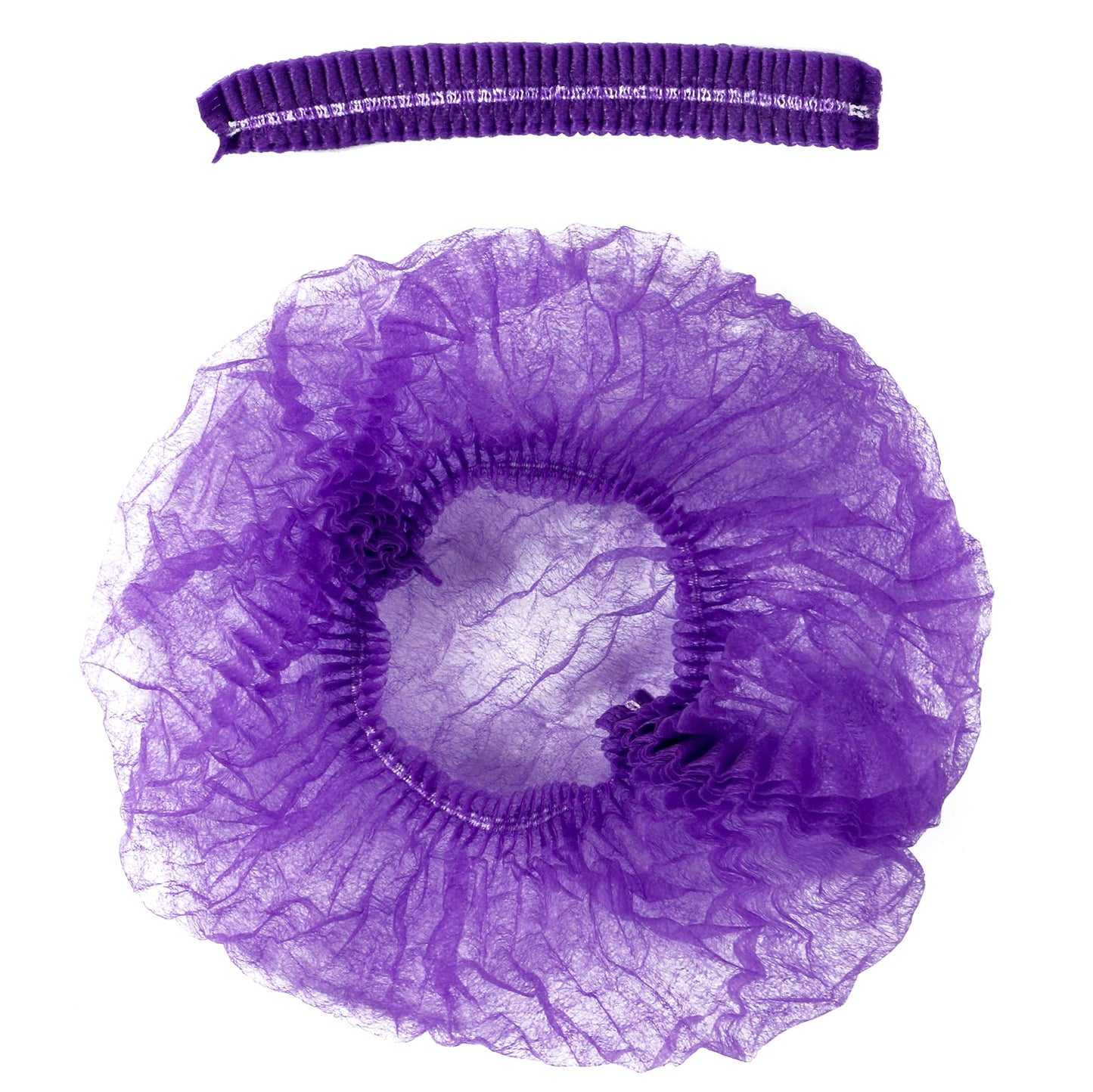 ProtectX Disposable Bouffant (Hair Net) Caps Hair Head Cover Nets 21” (Purple 100 pack) Beauty and Personal Care ProtectX