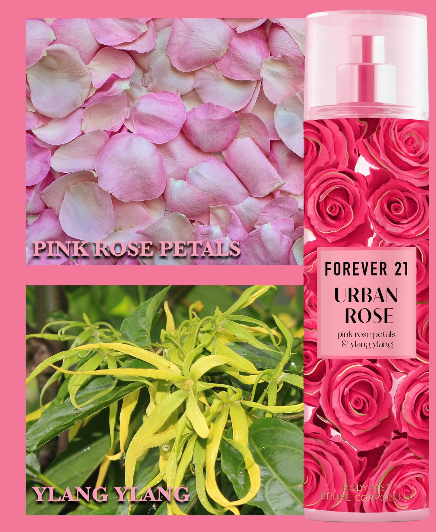 Urban Rose Body Spray, 8 fl. oz., by Forever 21 Beauty & Personal Care Forever 21