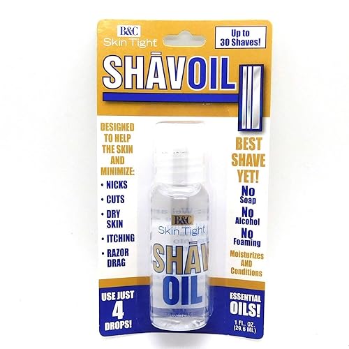 B & C Skin Tight Shav Oil, 1 Fl Oz, 1 Oz Beauty & Personal Care B&C Skin Tight
