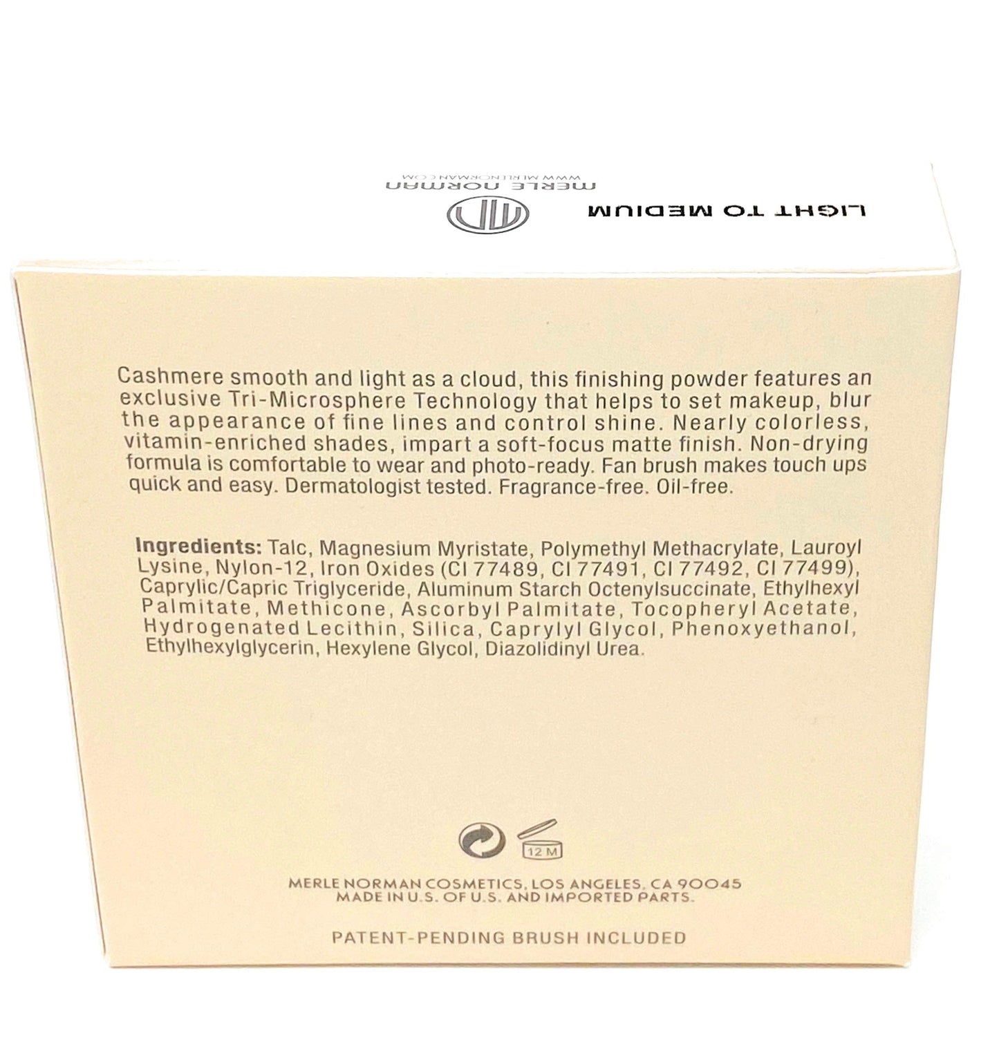 Merle Norman Soft Focus Finishing Powder - Light to Medium Beauty & Personal Care Merle Norman