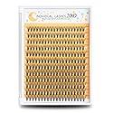 WONSIS 20D Lash Clusters, Individual Lashes, 240 Pcs Individual Lash Extensions, Volume Soft Lightweight Thickness 0.07mm C Curl False Eyelashes Beauty & Personal Care WONSIS