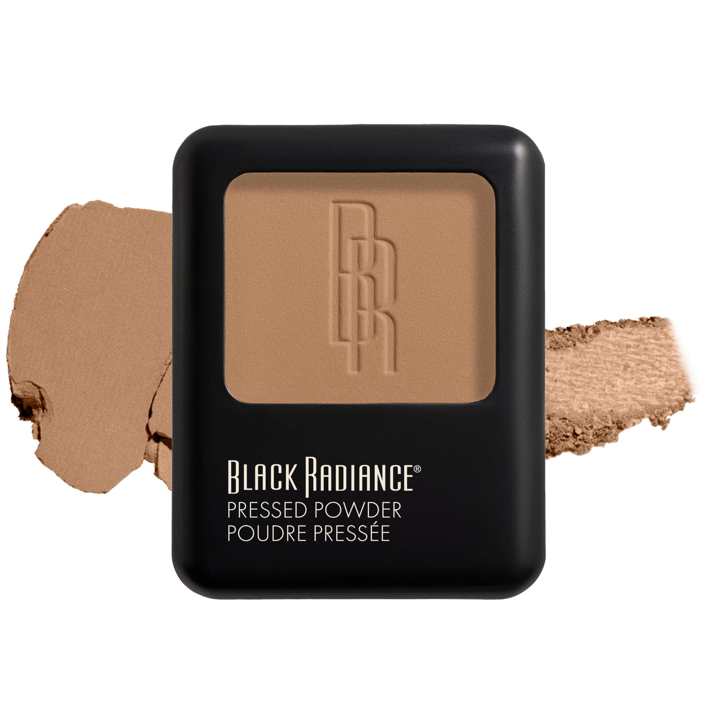 Black Radiance Pressed Powder, Pigment-Rich Matte Finish for Light Skin Tones, Oil-Absorbing Compact with Mirror & Sponge - French Toast Beauty & Personal Care Black Radiance