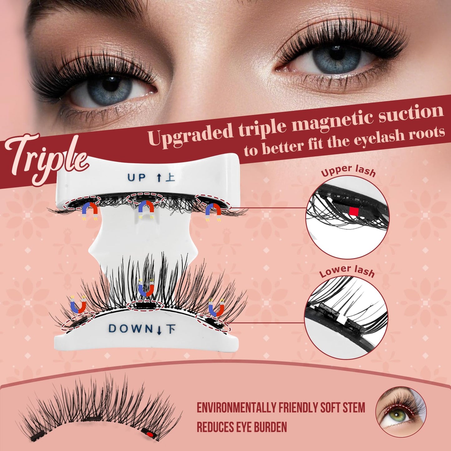 Higu clace Natural Look DD Curl 18mm Eyelash Extensions Easy Fan Volume Lashes Extension Rapid Blooming Lashes Self Fanning 2D-10D-20D Easy Fanning Beauty and Personal Care Higu clace