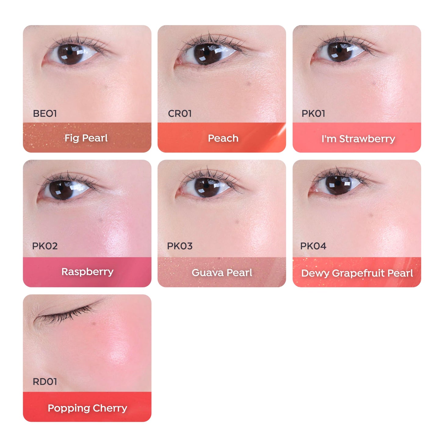 A'PIEU Juicy-Pang Water Blusher [RD01] - Fruity Liquid Blush for Cheeks, Buildable & Blendable Color, Hydrating Dewy Finish with Fruit Extract Blend Beauty & Personal Care A'PIEU