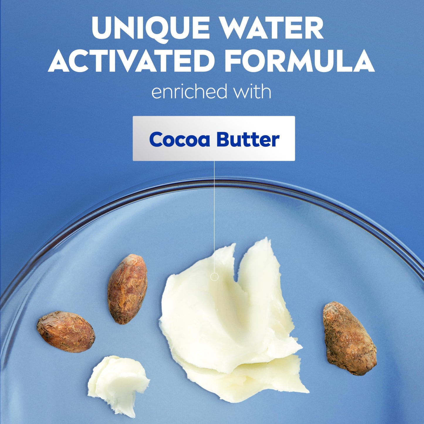 NIVEA Cocoa Butter In Shower Lotion, Water Activated In Shower Moisturizer for Dry Skin to Very Dry Skin, 13.5 FL OZ Bottle Beauty & Personal Care NIVEA
