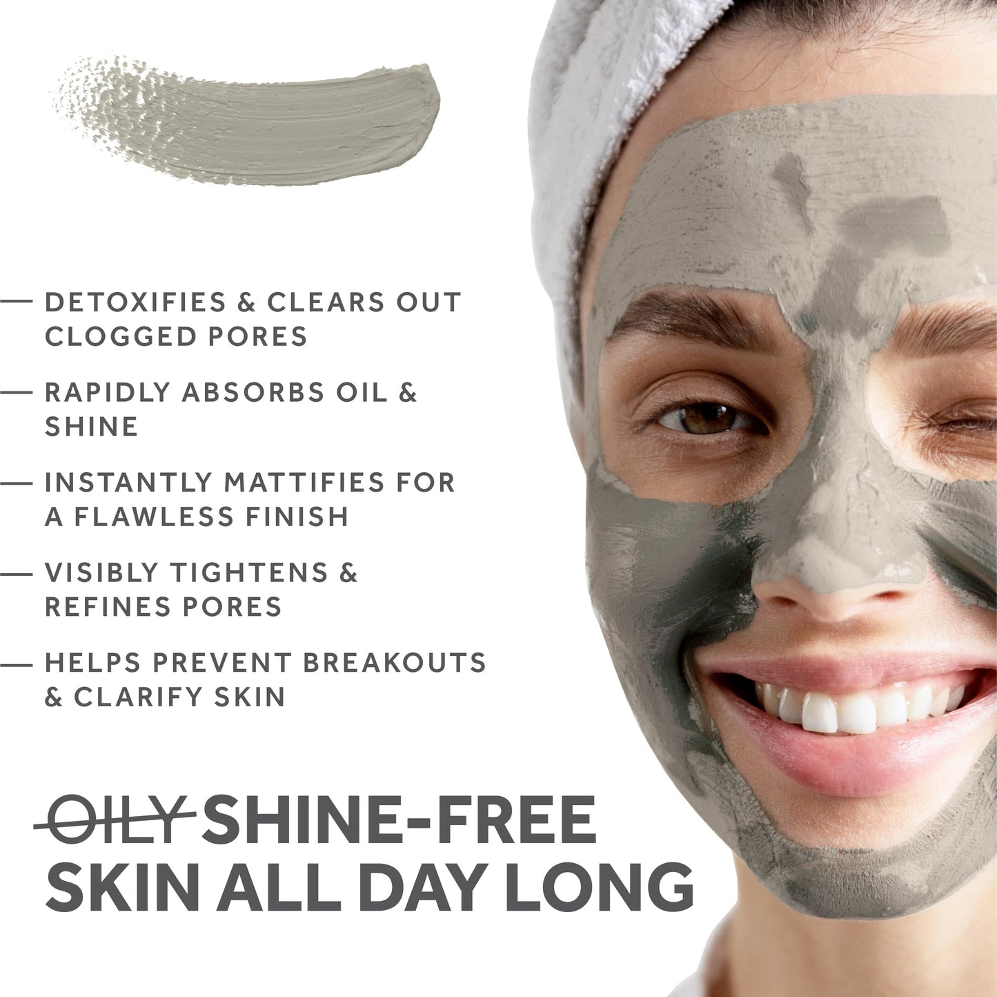 FOSSIL POWER Bentonite Clay Food Grade Powder 2 Lb - Natural Heavy Metal Detox & Pore Cleansing | Indian Healing | DIY Hair & Facial Mask Treatment Beauty & Personal Care FOSSIL POWER