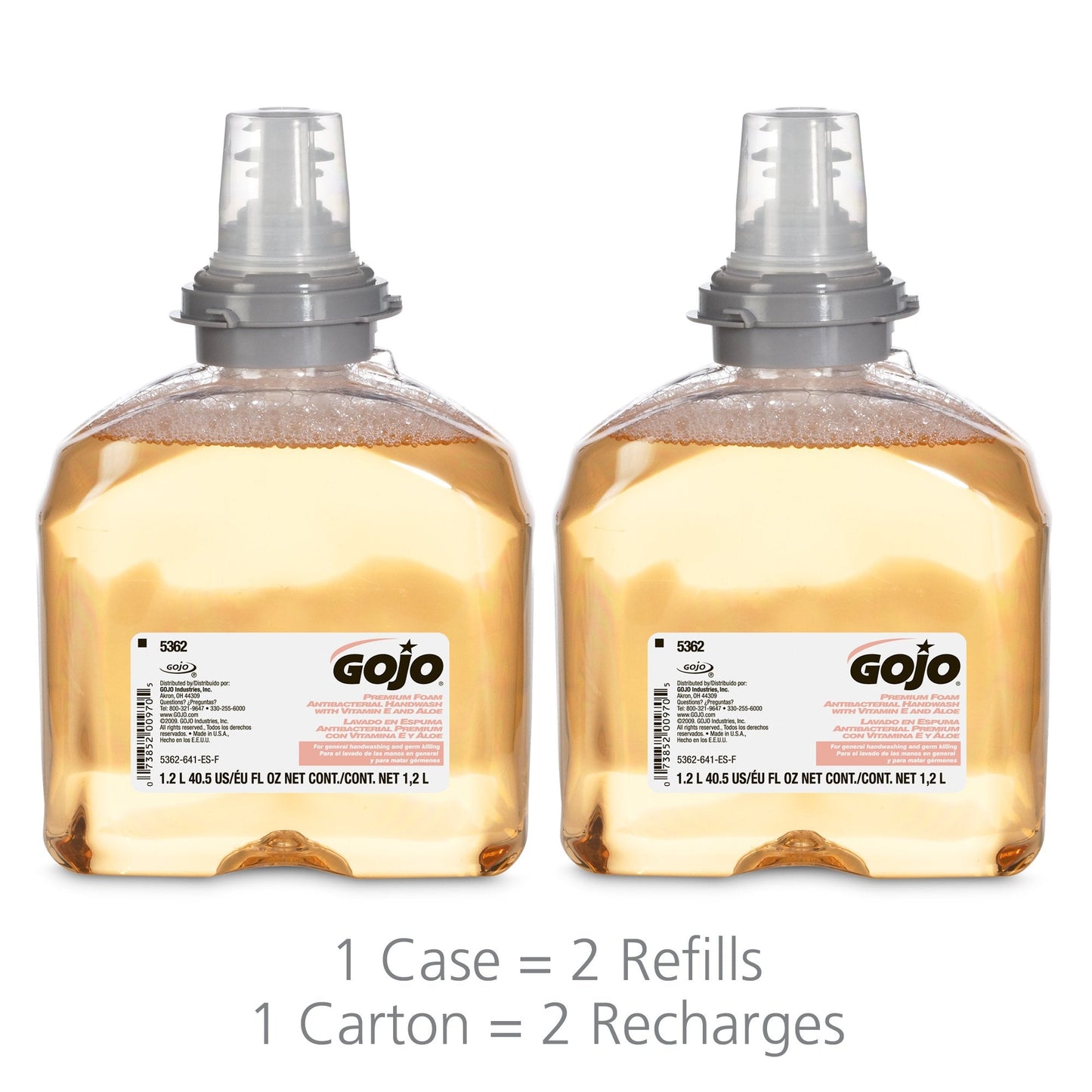 GOJO Premium Foam Antibacterial Hand Wash Fresh F Beauty & Personal Care Gojo