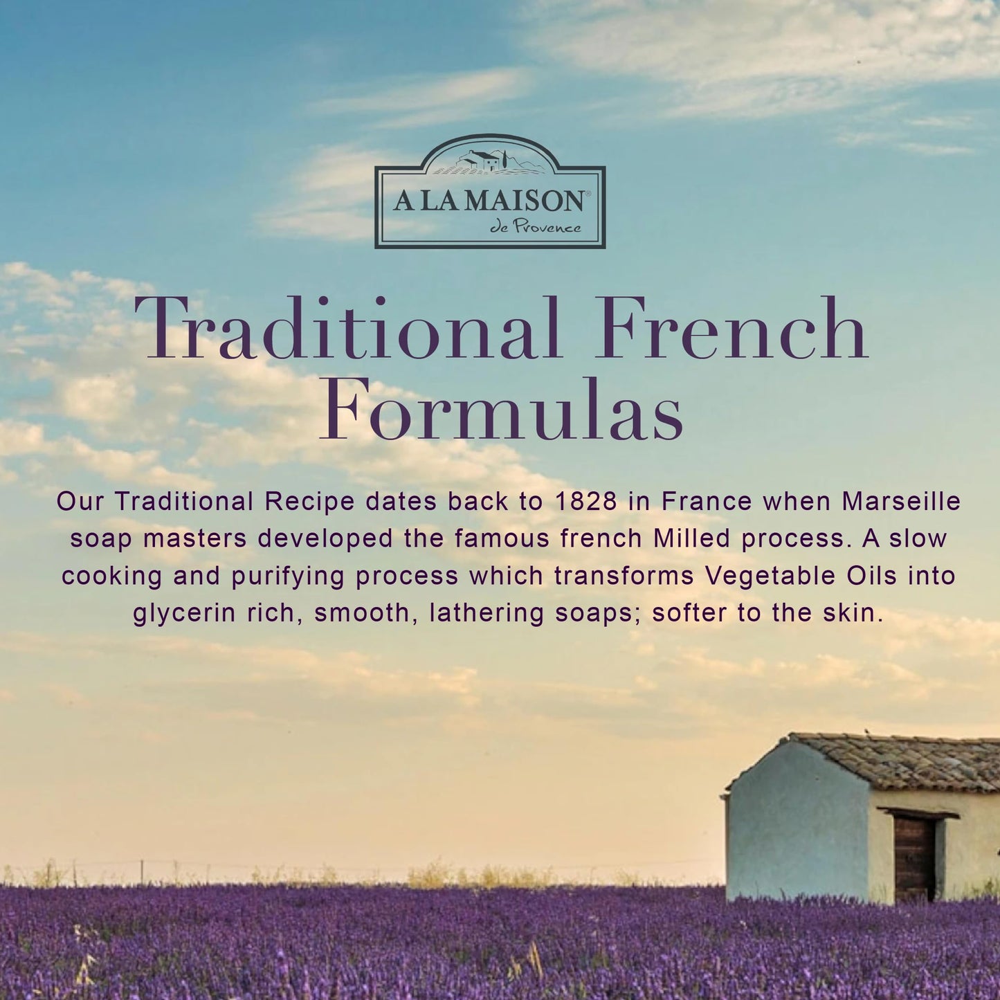 A LA MAISON Lavender Aloe Natural Hand Wash Made with Essential Oils - Biodegradable, Plant-Based, Vegan, Cruelty-Free 33.8 Fl Oz Refill Beauty & Personal Care A LA MAISON