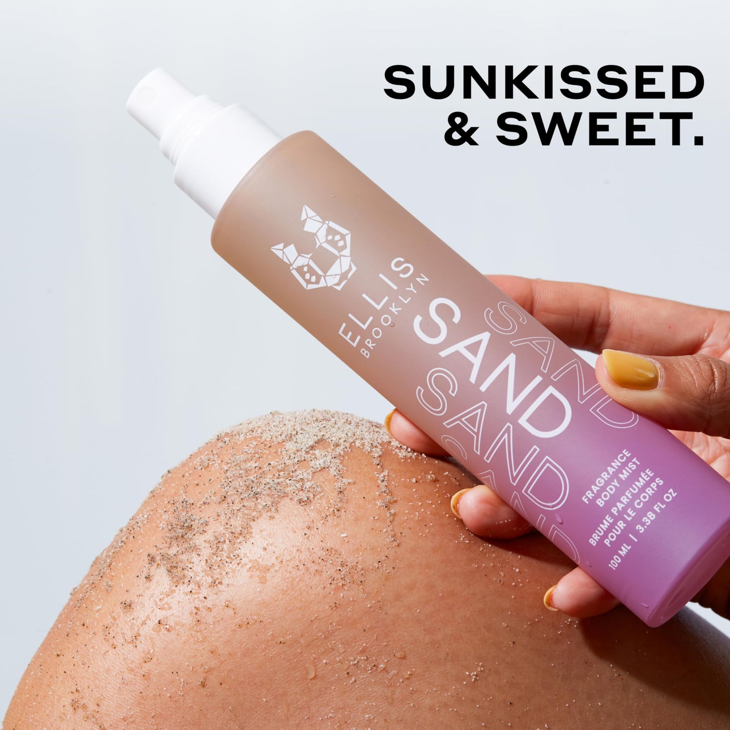 Ellis Brooklyn SAND Fragrance Mist - Gourmand Musk Perfume Mist with Italian Bergamot, Ginger Lily, & Vanilla Absolute, Vegan Perfume Made In The USA Beauty & Personal Care Ellis Brooklyn
