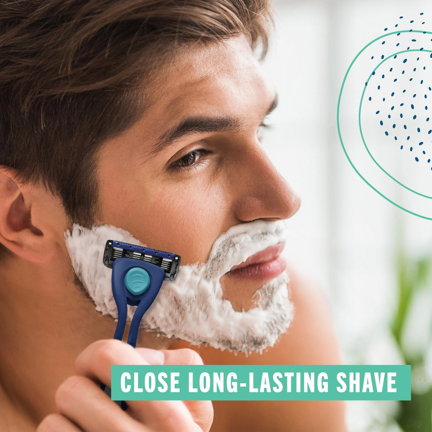 Preserve Shave 5 Five Blade Refillable Razor, Made from Recycled Materials, Sunshine Yellow Beauty and Personal Care Preserve
