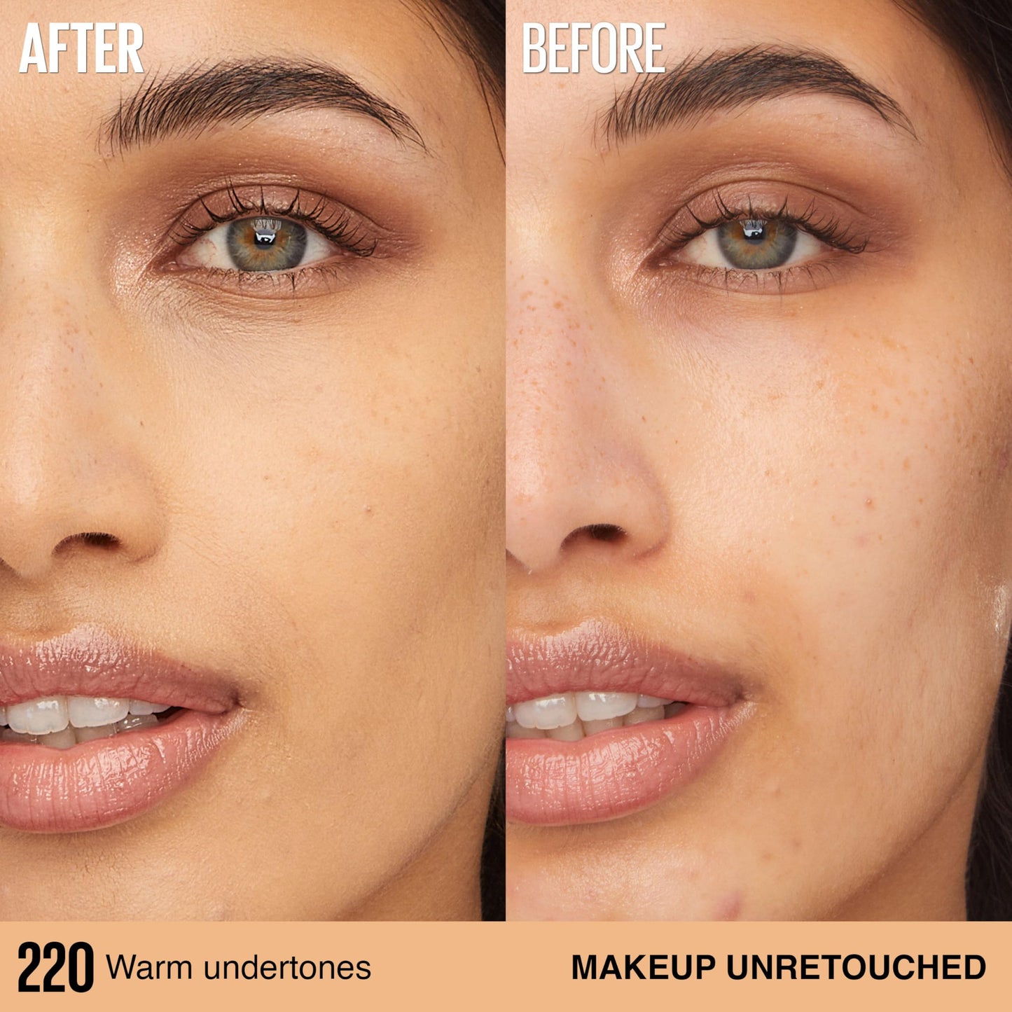 Maybelline Super Stay Lumi-Matte Foundation, Lightweight and Buildable Full Coverage Foundation Makeup For Up To 30HR Wear, 220, 1 Count Beauty & Personal Care MAYBELLINE