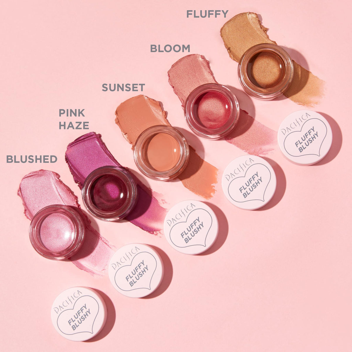 Pacifica Fluffy Blushy Cream Blush - Face Makeup - Bloom Bright Fuchsia Air-Whipped Cheek & Lip Color, Bold Buildable Pigment, Lightweight, Buildable Beauty & Personal Care Pacifica