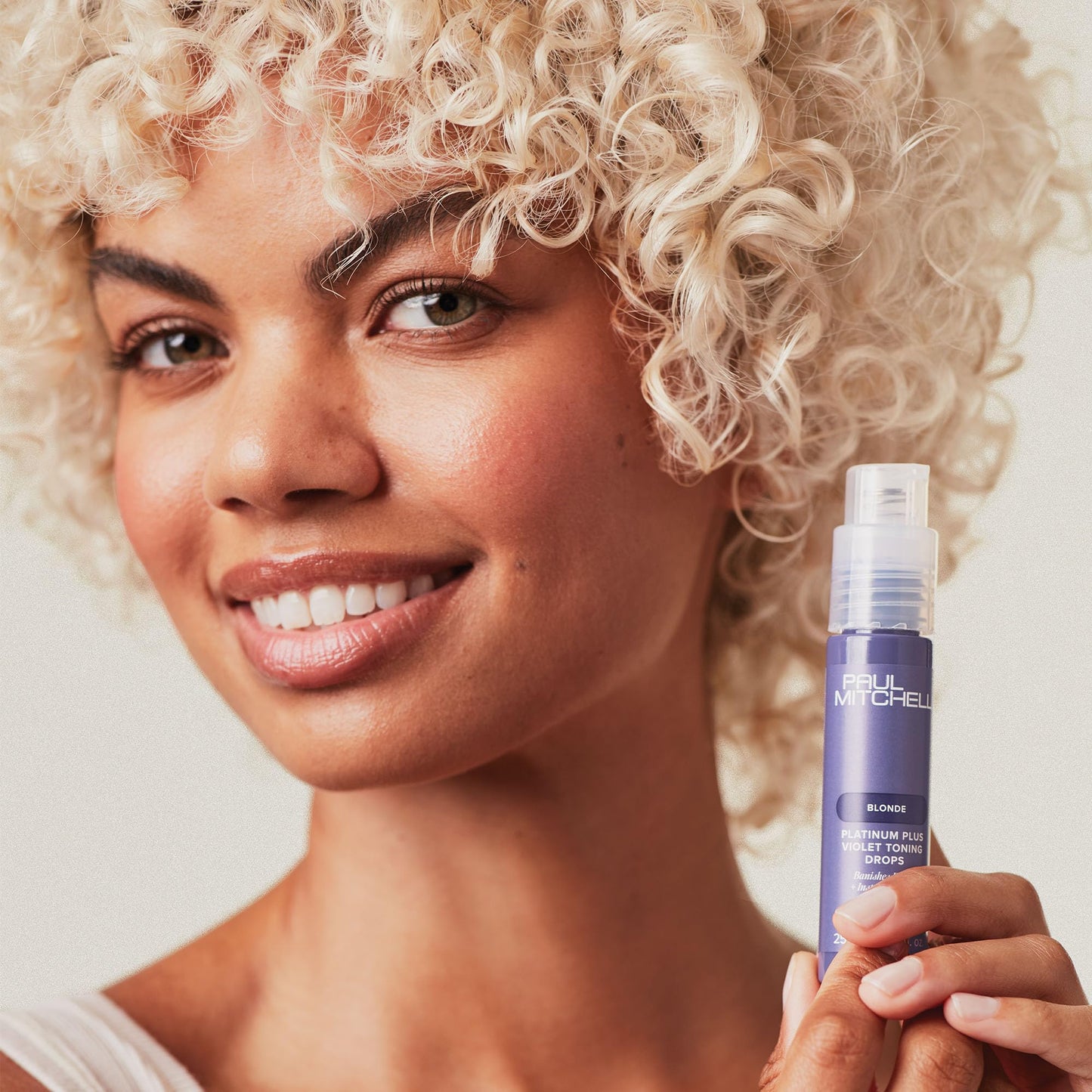 Paul Mitchell Platinum Plus Violet Toning Drops, Banishes Brass + Intensely Tones, Ideal for Blonde, Highlighted, Gray or Silver Hair, 0.85 fl. oz Beauty & Personal Care Paul Mitchell