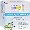 Aura Cacia Aromatherapy Shower Tablets, Reviving Peppermint 3 ea (Pack of 4) Beauty & Personal Care Aura Cacia