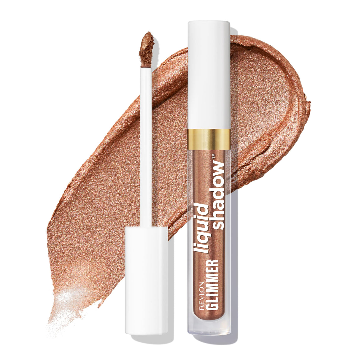 REVLON Glimmer Liquid Shadow, Smudge-Proof Shimmer Eyeshadow Makeup, Long Lasting, High Pigment, 203 Spaced Out Beauty & Personal Care REVLON