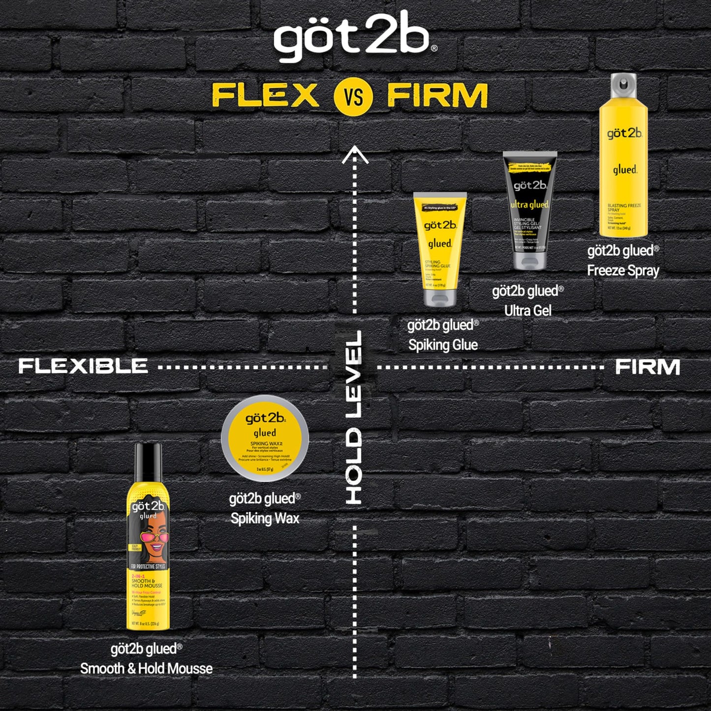 Got2b Spiking Glue Size 6z Got2b Glued Styling Spiking Gel Beauty & Personal Care Got2B