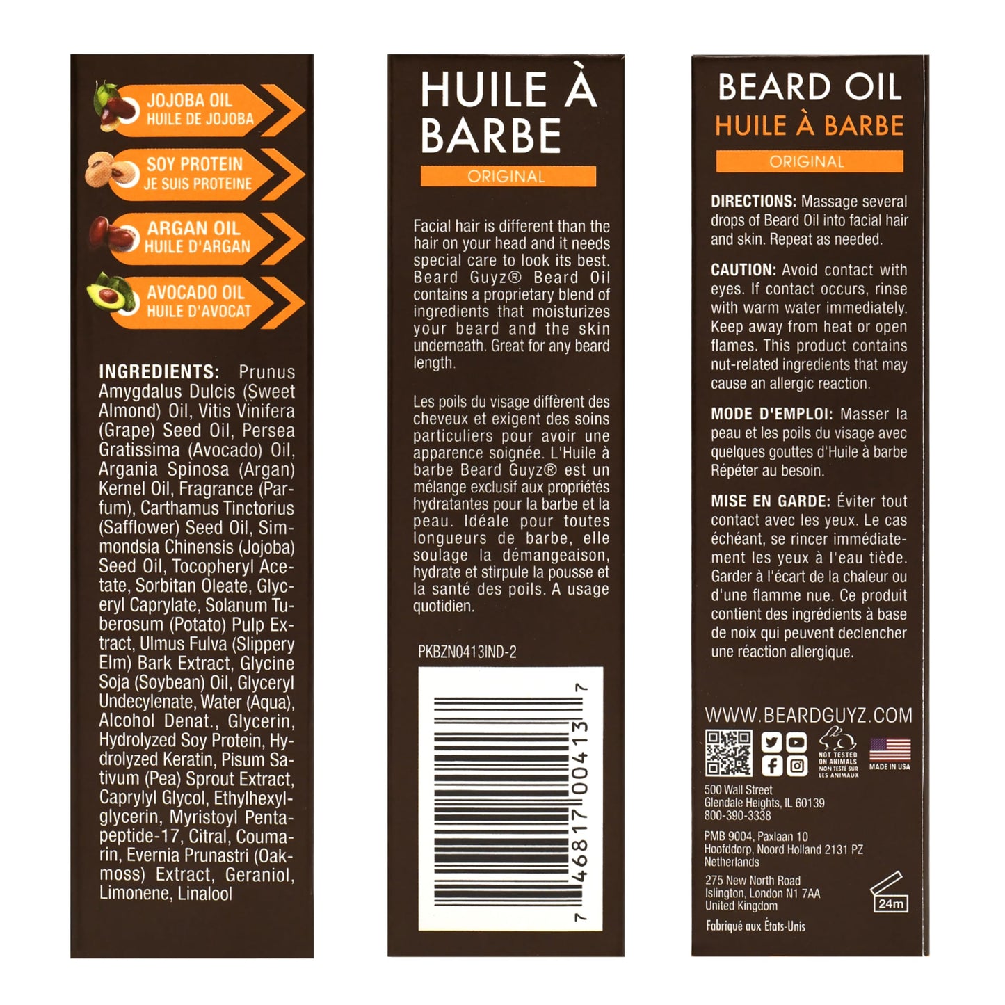 Beard Guyz Beard Oil, 2 Ounce ( Pack May Vary ) Beauty & Personal Care Beard Guyz