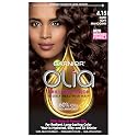 Garnier Olia Oil Powered Permanent Hair Color, 4.15 Dark Soft Mahogany Beauty & Personal Care Garnier