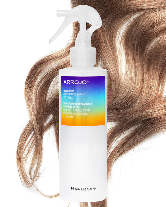 Arrojo Wave Mist Sea Salt Spray - Sulfate & Paraben-Free Sea Salt Hair Texture Spray - Adds Beach Waves, Volume, & Light Hold for All Hair Types, 8.3 Beauty & Personal Care ARROJO
