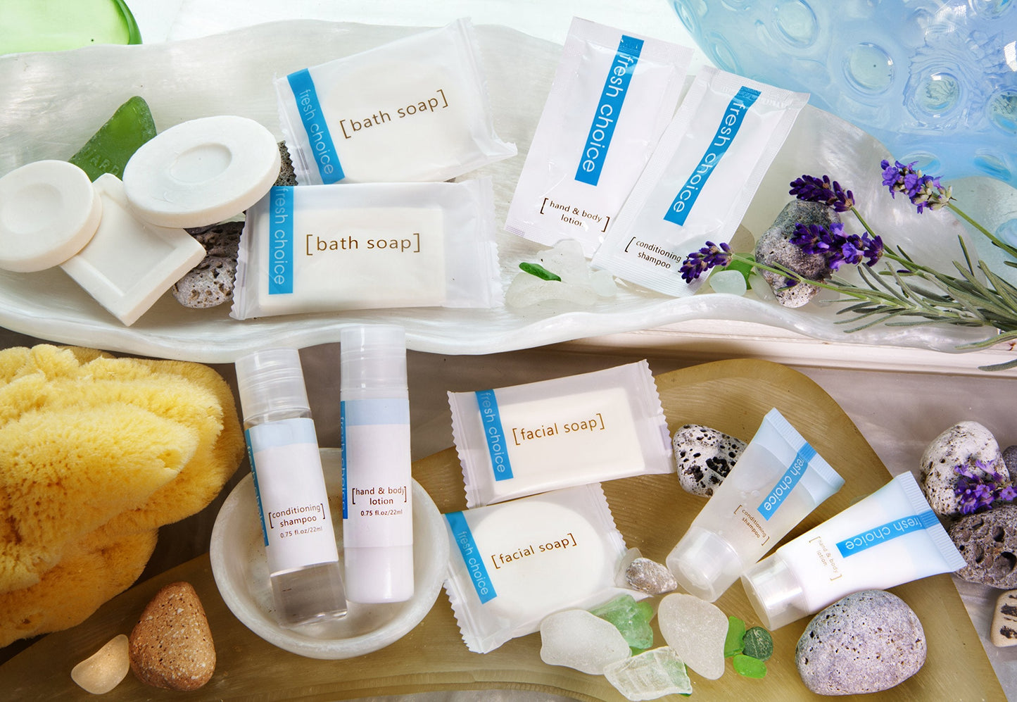 Fresh Choice Bulk Hotel Soap, Individually Wrapped Bar Soaps, Mini Trial Size Toiletries, Bath Body Hand Soap for Vacation Rentals and Motel Guest Beauty & Personal Care Fresh Choice