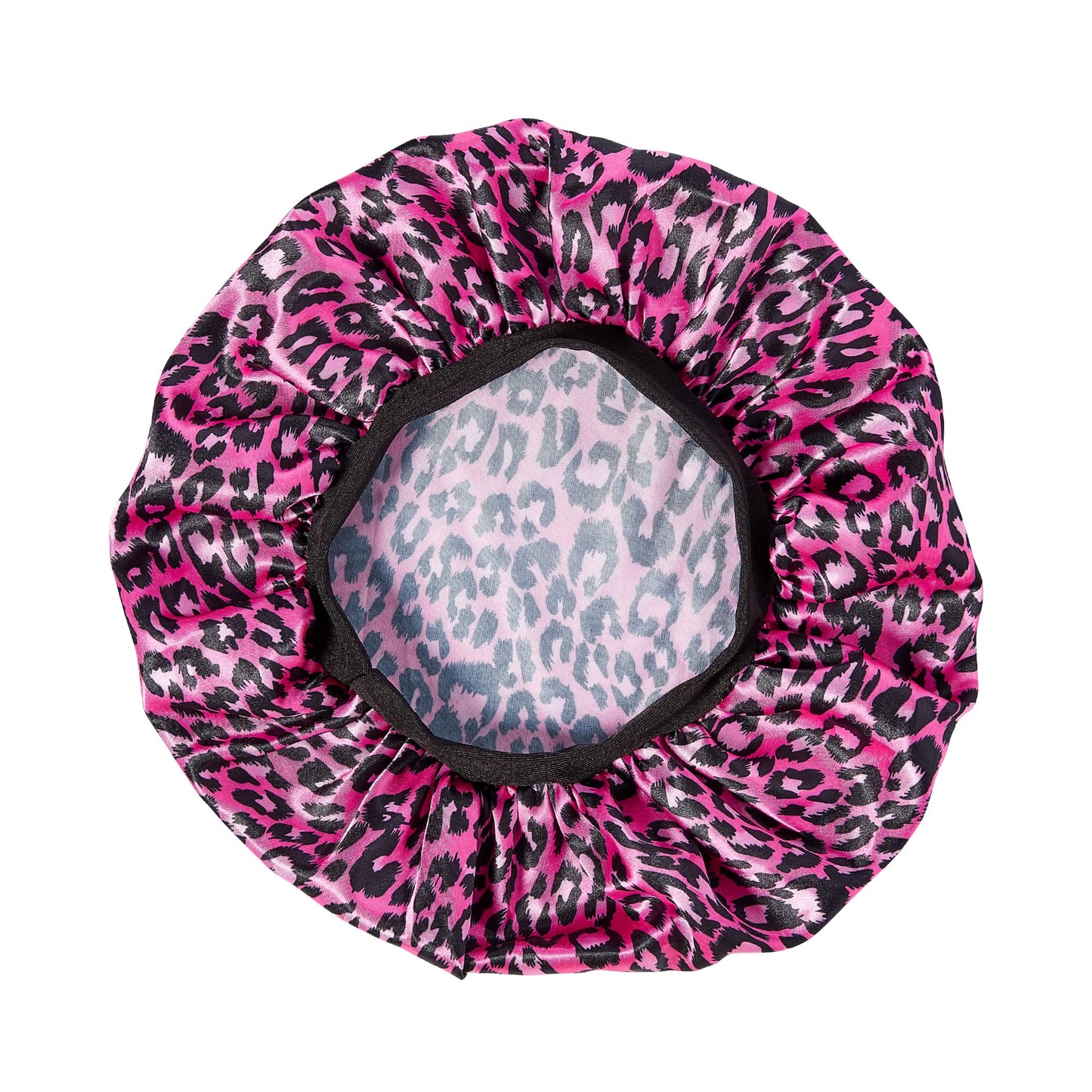 Red by Kiss Kids Satin Bonnet with Wide Band, Sleep Cap for Kids, Bonnet for Boys and Girls (Pink Leopard) Beauty and Personal Care Red by Kiss