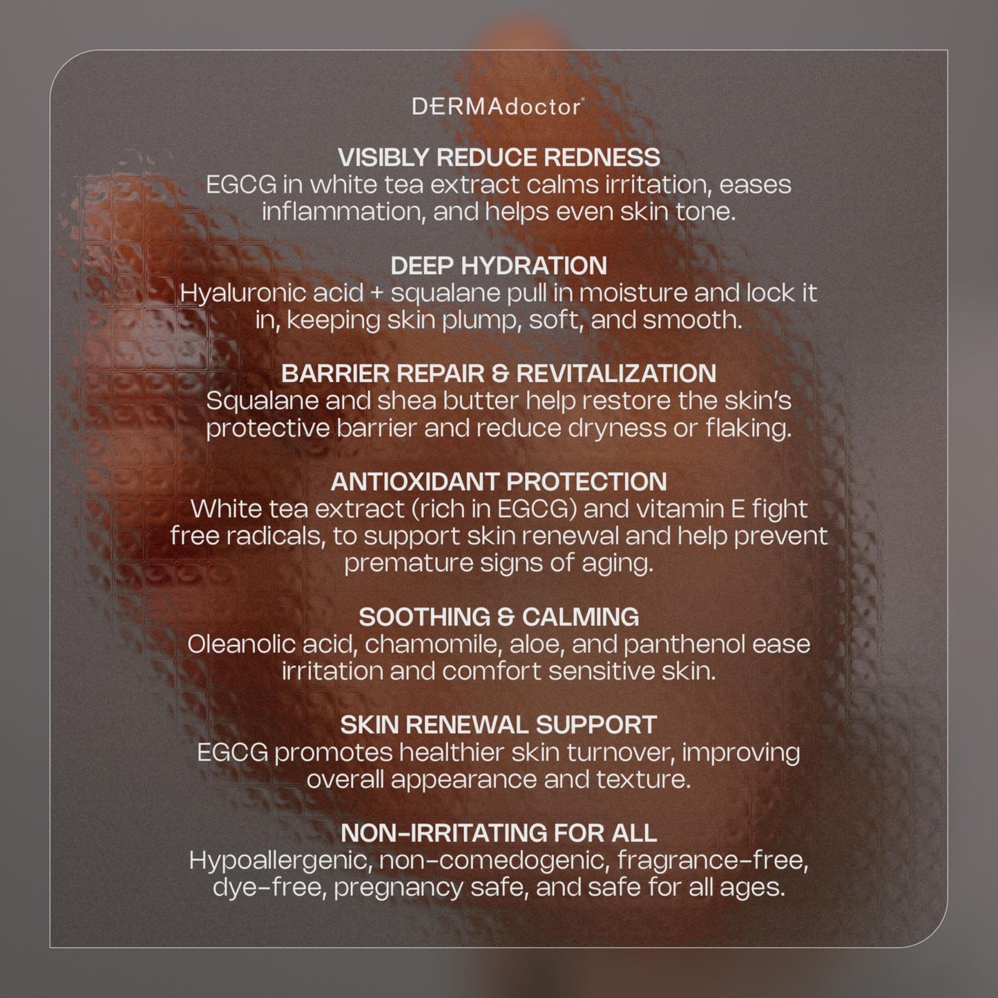 DERMAdoctor Hyaluronic Acid Moisturizer, Hydrating Moisturizer Face Cream Delivering Redness Relief For Face And Soothing Hydration with Squalane Beauty & Personal Care DERMAdoctor