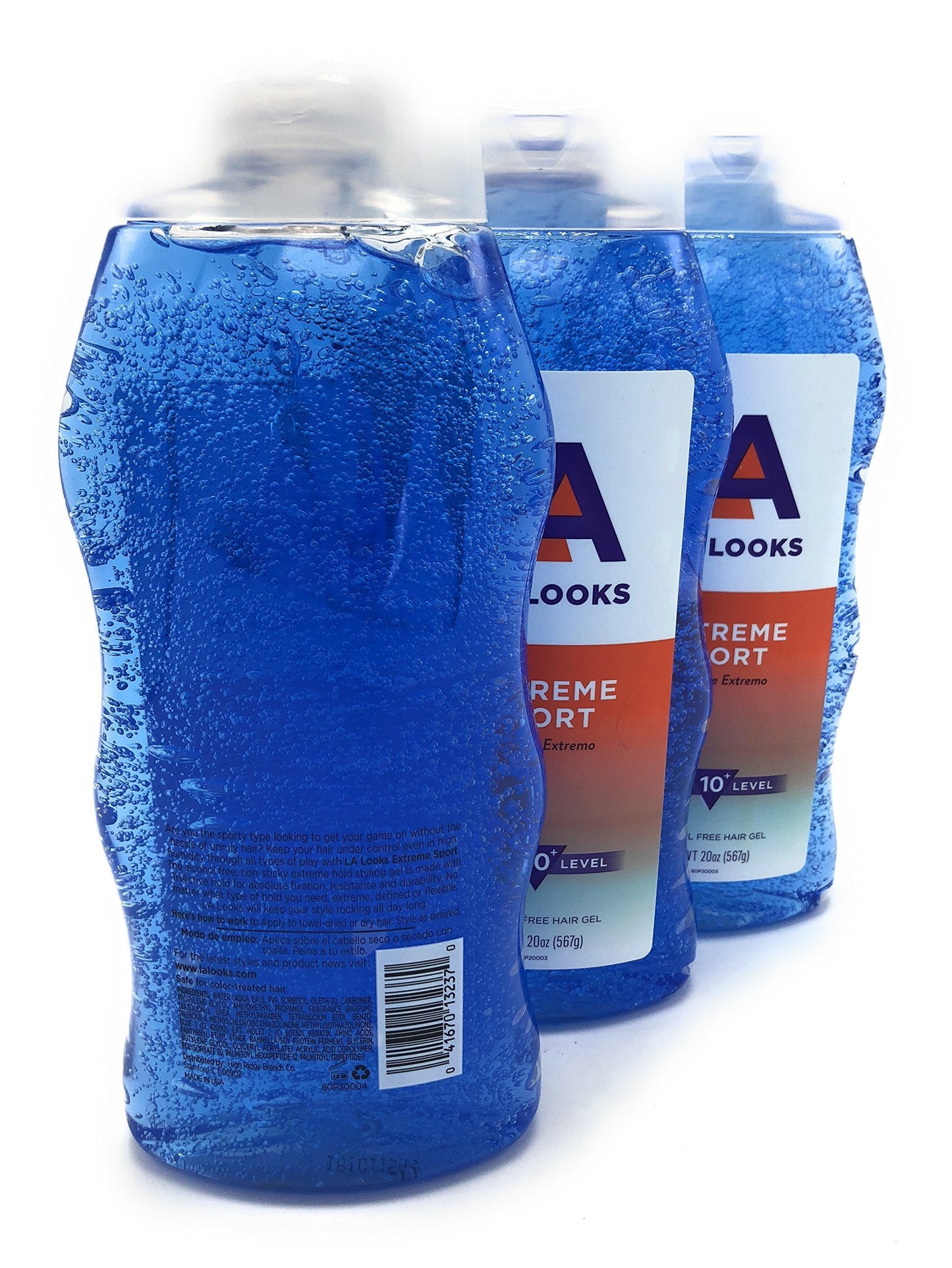 L.A. LOOKS SPORT XTRME HLD GEL 20 OZ (Pack of 3) Beauty & Personal Care L.A. Looks