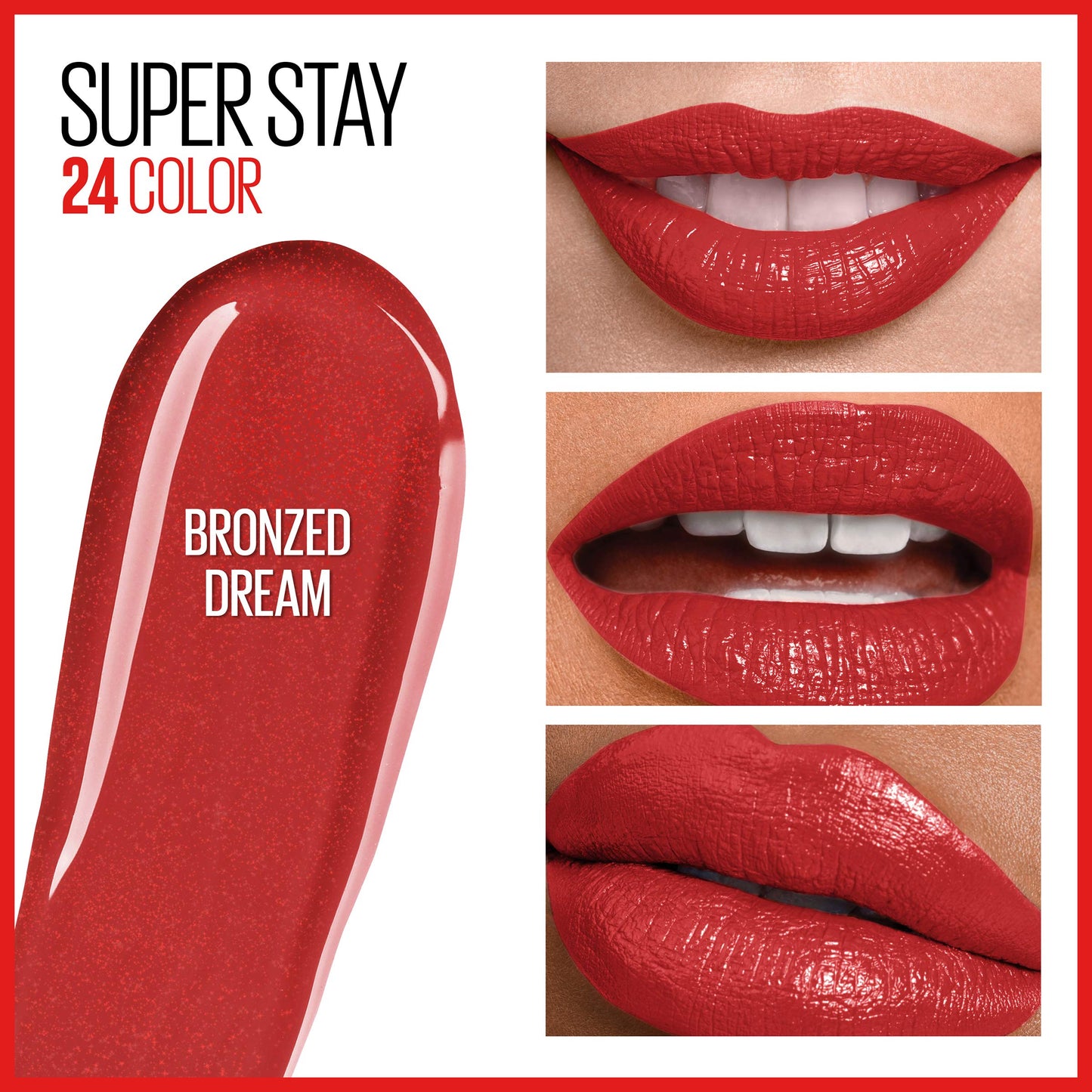 MAYBELLINE Super Stay 24 2-step Long Lasting Liquid Lipstick and Lip Balm, 920 Bronzed Dream, 1 count Beauty & Personal Care MAYBELLINE