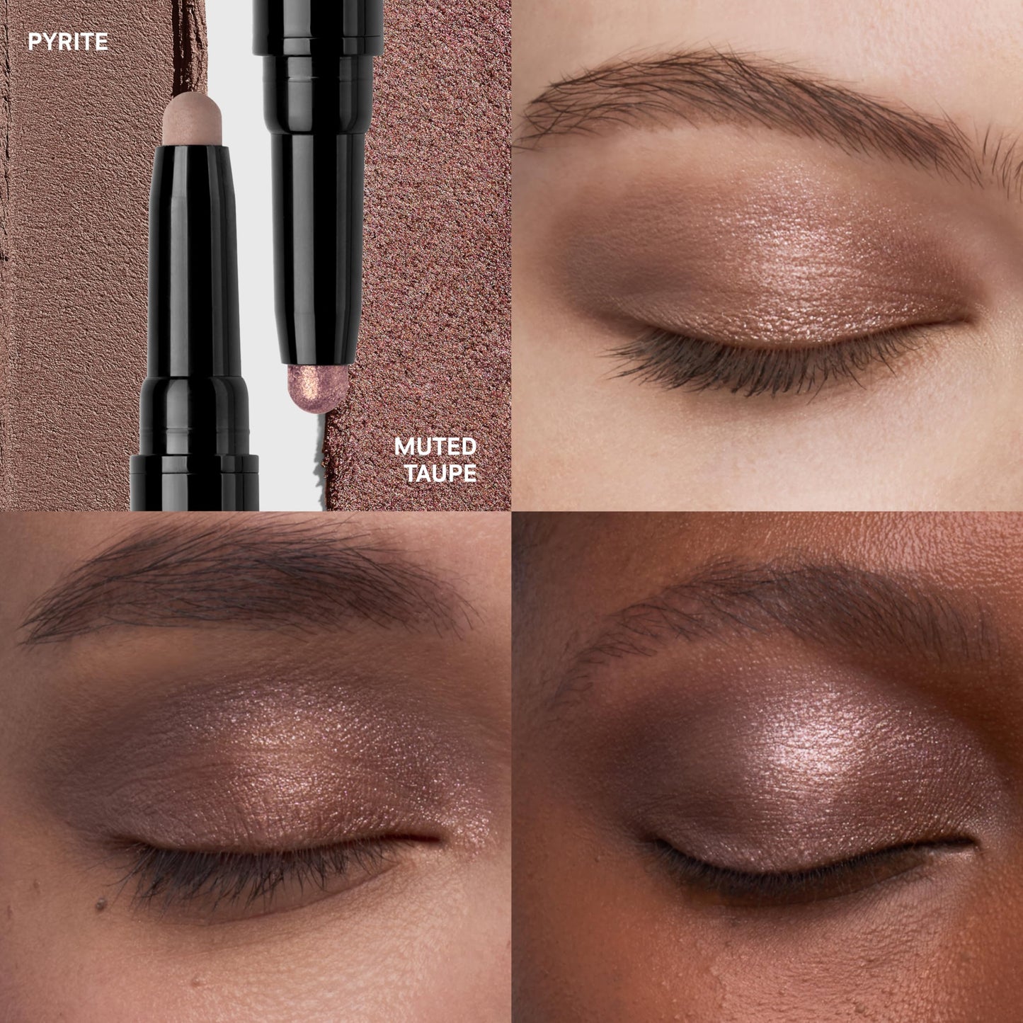 Bobbi Brown Dual-Ended Long-Wear Cream Shadow Stick | Swipe & Go Cream Eyeshadow Stick | 24-Hour Wear for Effortless Eyes, 0.06 Ounce, Pyrite/Muted Beauty & Personal Care Bobbi Brown