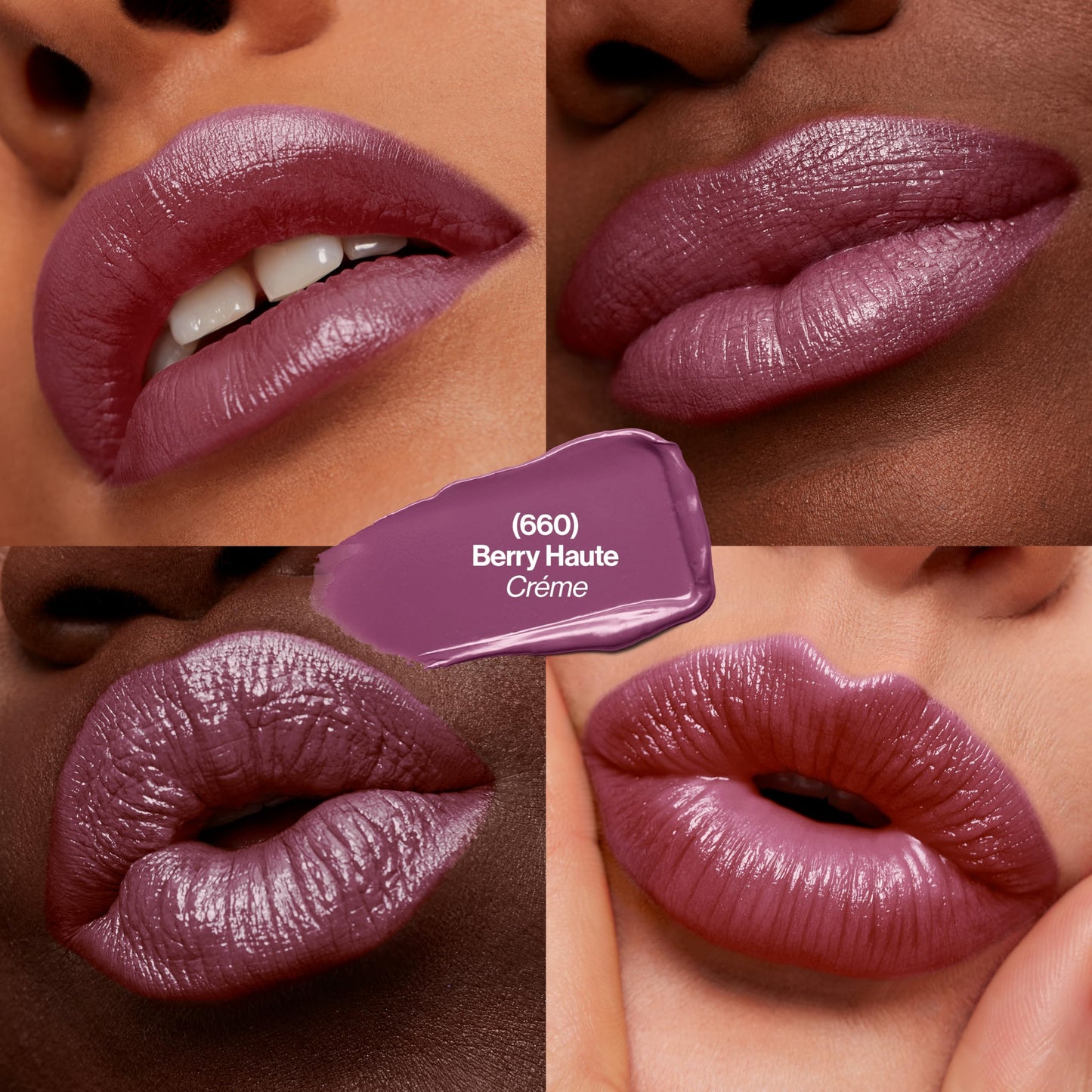 Revlon Super Lustrous Lipstick, Creamy Formula For Soft, Fuller-Looking Lips, Moisturized Feel, 660 Berry Haute, 0.15 oz Beauty & Personal Care REVLON