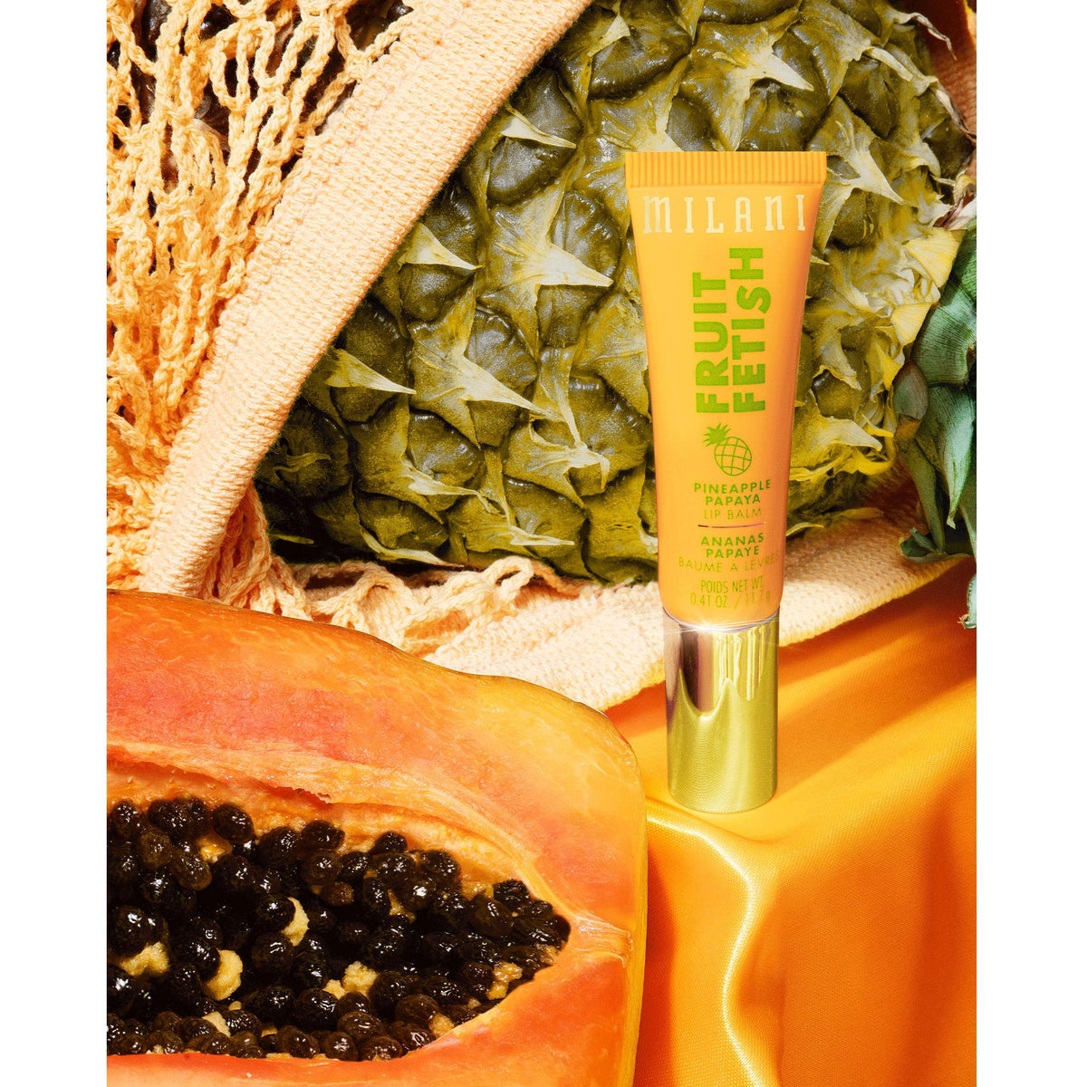 Milani Fruit Fetish Lip Balm - Lip Moisturizer, Deeply Hydrates and Seals in Moisture, Nourishing Lip Care, Available in 6 Fruity Flavors Beauty & Personal Care Milani