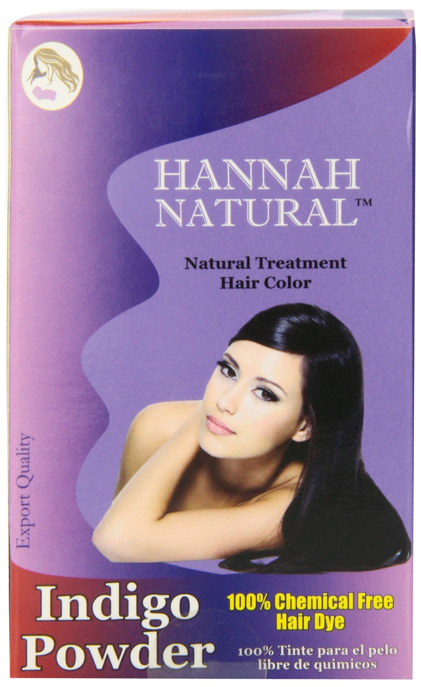 Hannah Natural 100% Pure Indigo Powder for Hair Dye, 100 Gram Beauty & Personal Care Hannah Natural