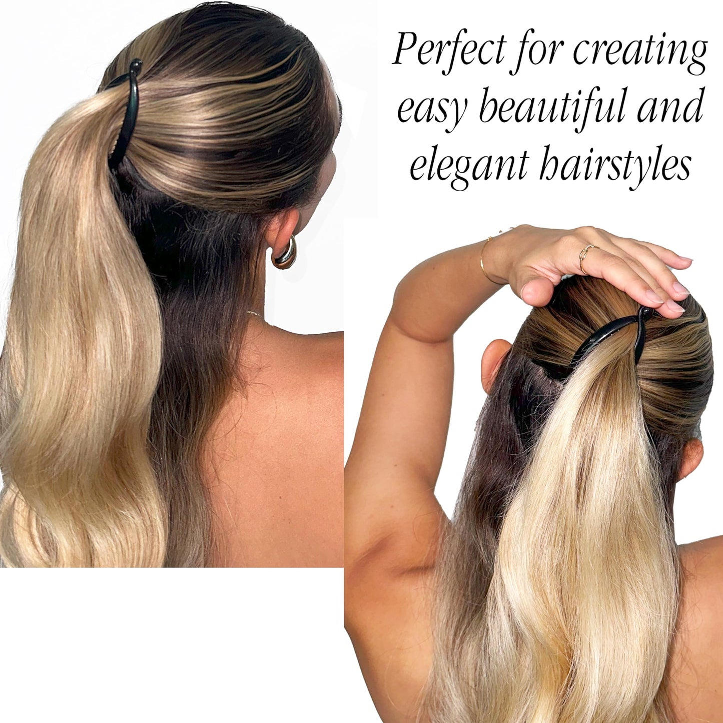 Camila Paris NV138 French Extra Small Banana Clip Hair Comb for Fine Hair, Classic Banana Clips Hair for Thin Hair Ponytail Holder Interlocking Beauty & Personal Care Camila