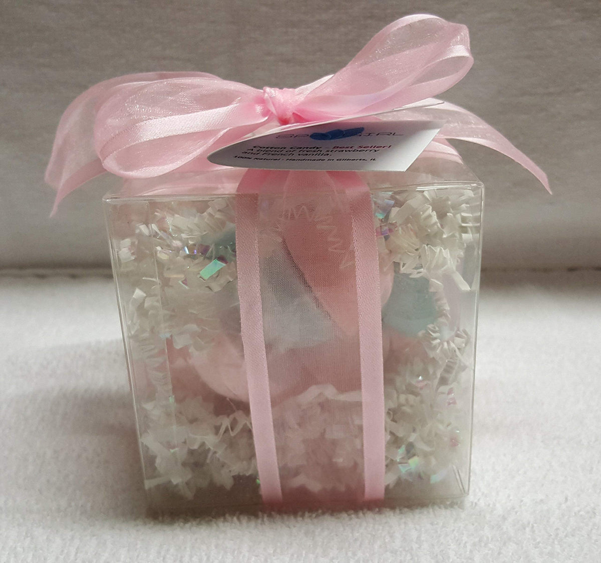 Spa Pure COTTONCANDY Bath Bombs: Gift Set with 14 1 oz, ultra-moisturizing bath bombs, great for dry skin, makes a great gift Beauty & Personal Care Spa Pure