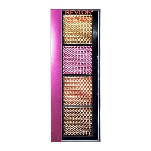 Revlon So Fierce Prismatic Eyeshadow Palette, Eye Makeup, Ultra Creamy Pigmented in Blendable Matte & Pearl Finishes, 966 The Big Bang, 0.21 oz Beauty & Personal Care REVLON