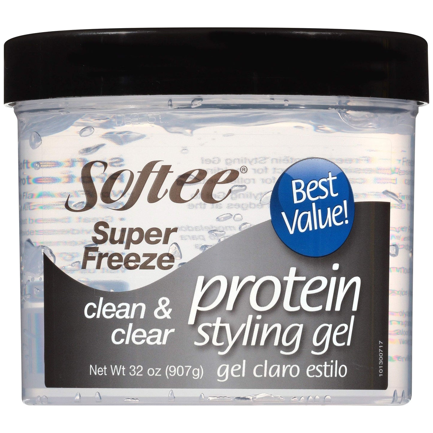 Softee Super Freeze Hair Styling Gel Protein 32 Oz,Pack of 3 Beauty & Personal Care Softee