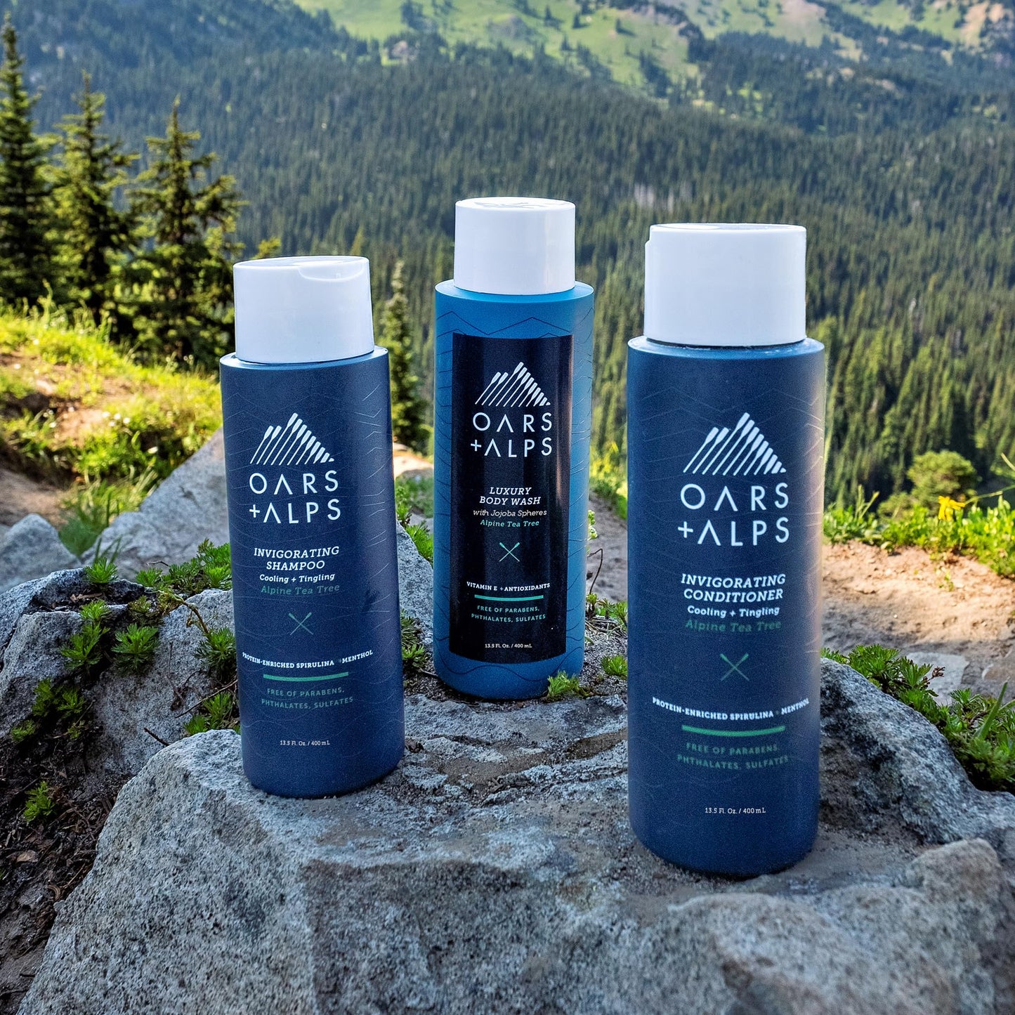 Oars + Alps Men's Sulfate Free Hair Shampoo for Men & Women, Shampoo for Hair Infused with Witch Hazel and Tea Tree Oil, Nourishing & Moisturizing Beauty & Personal Care Oars + Alps