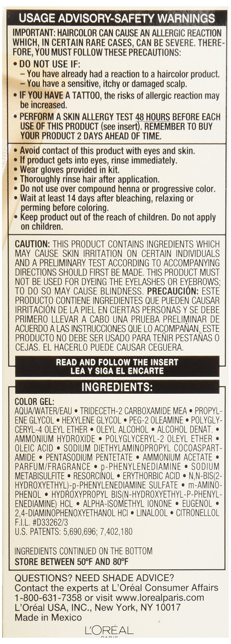 L’Oreal ParisPreference #4 Dark Brown, 1 ct Beauty & Personal Care L'Oreal Paris