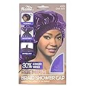 Ms Remi Premium Braid Shower Cap Purple 25 inch long and 18.5 inch wide Beauty & Personal Care Annie